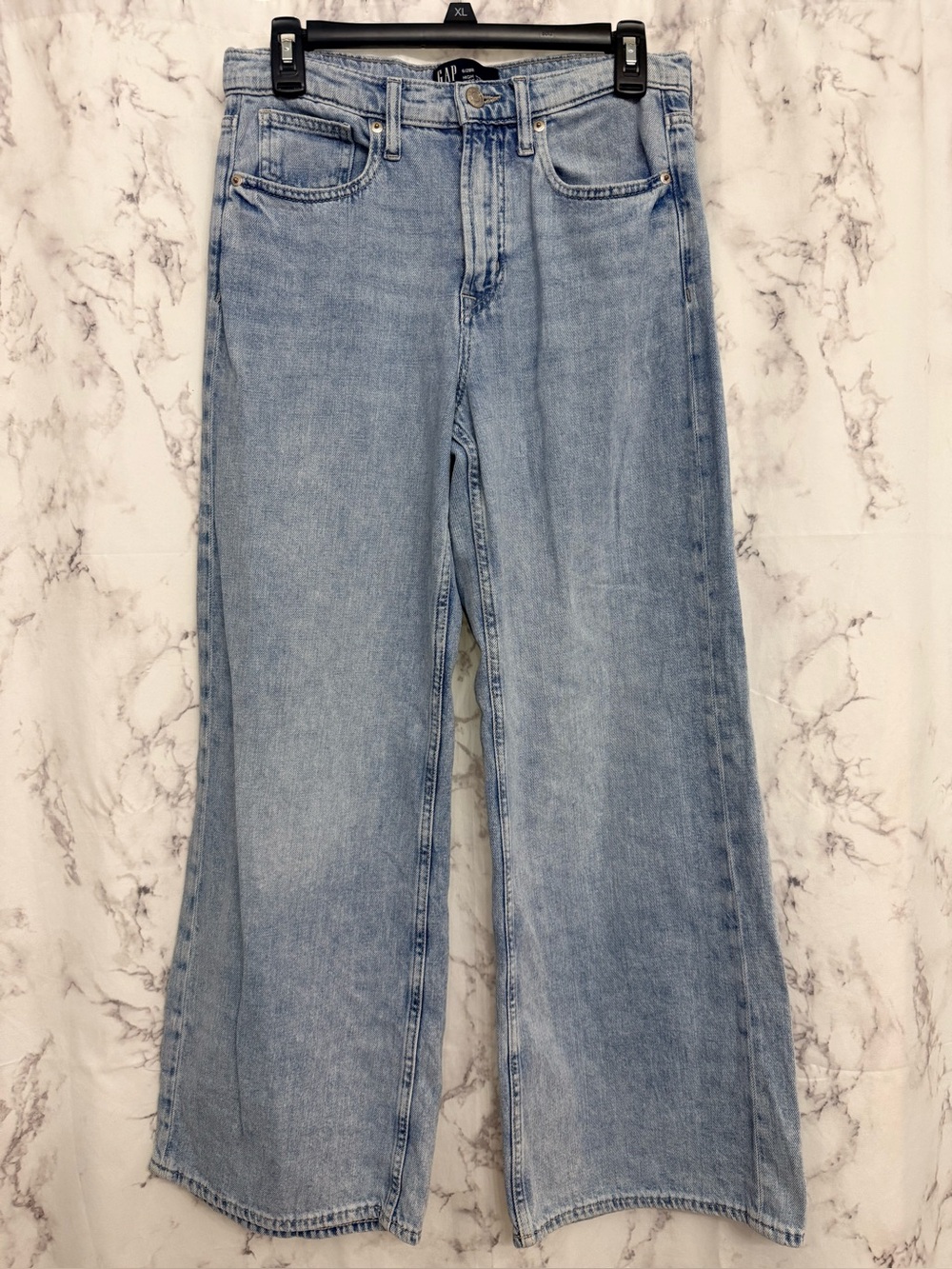 GAP Women's Light Blue Wide Leg Jeans
